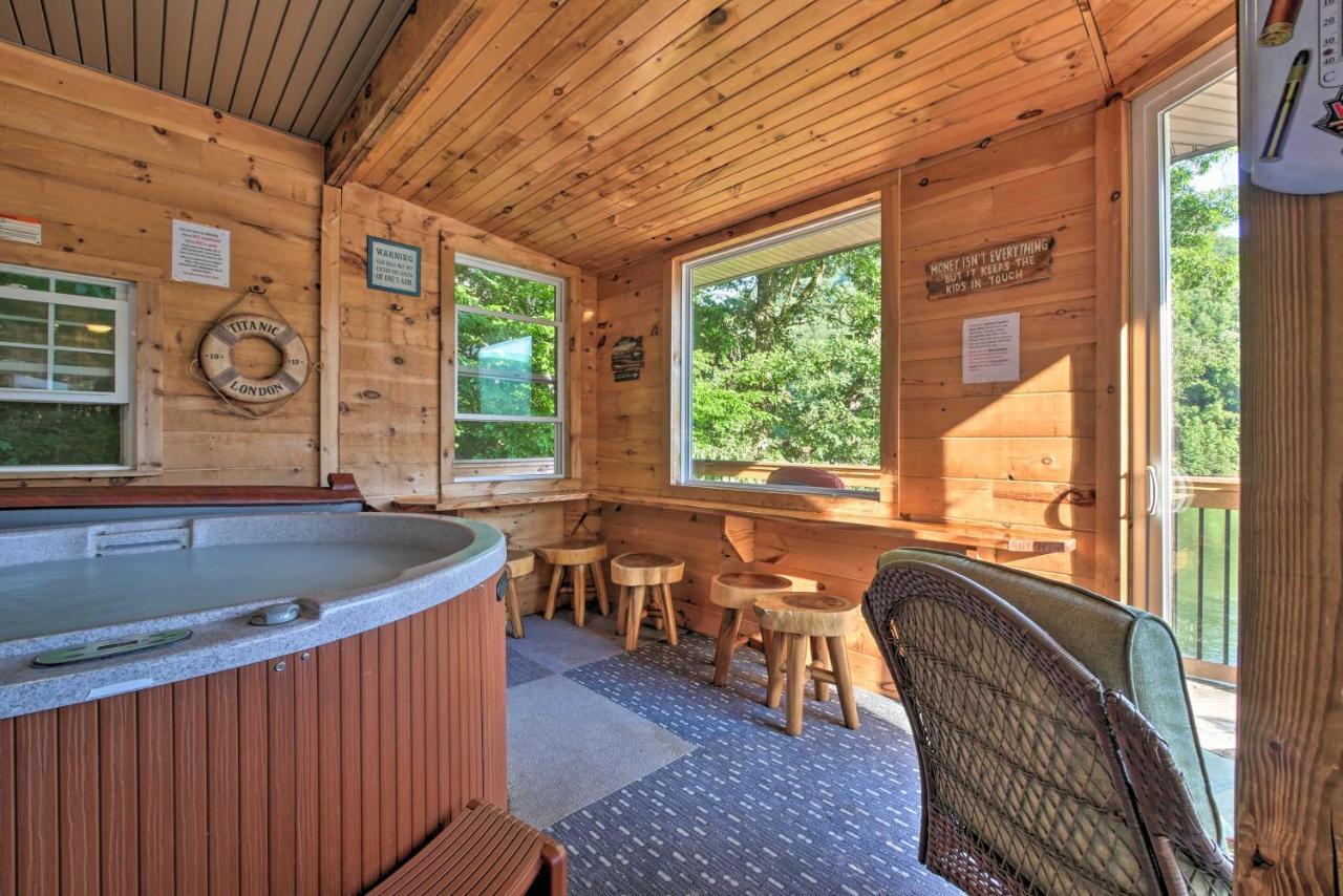 Tenn River Cabin With Hot Tub - 10 Mi To Chattanooga Dış mekan fotoğraf