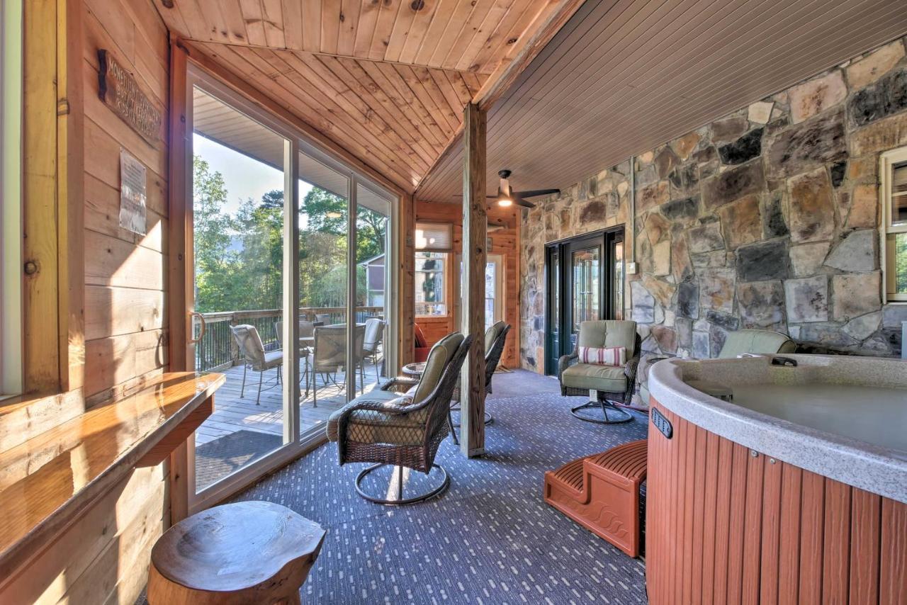 Tenn River Cabin With Hot Tub - 10 Mi To Chattanooga Dış mekan fotoğraf